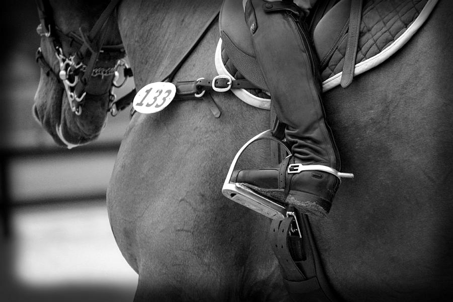 Boot and Spur Monochrome by M Davis Boot and Spur Monochrome by M Davis