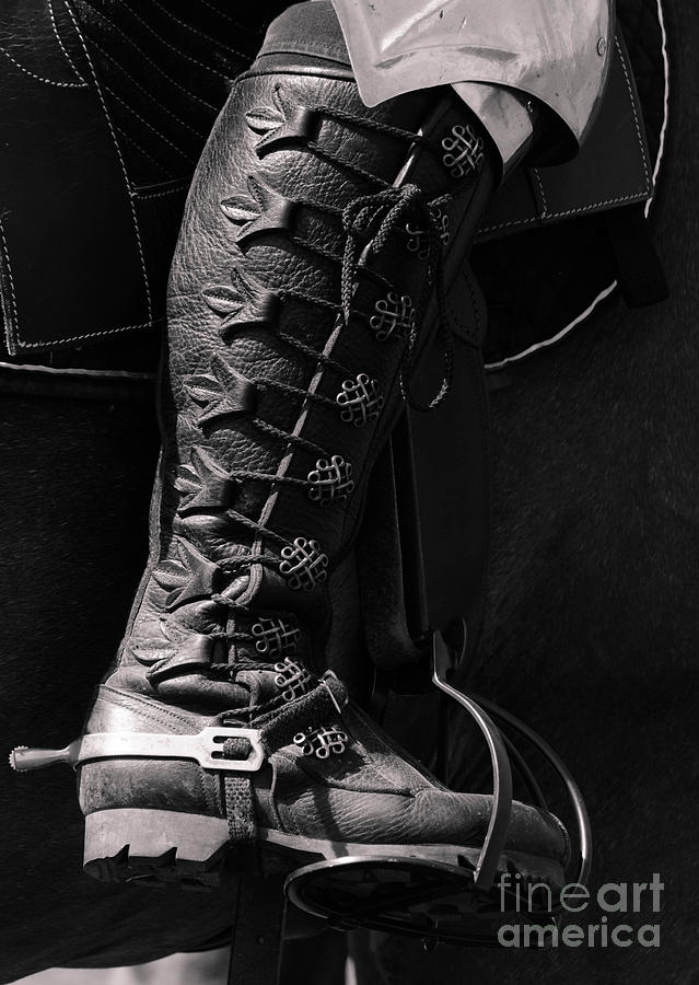 Medieval Faire Boot Detail Photograph by Vivian Christopher