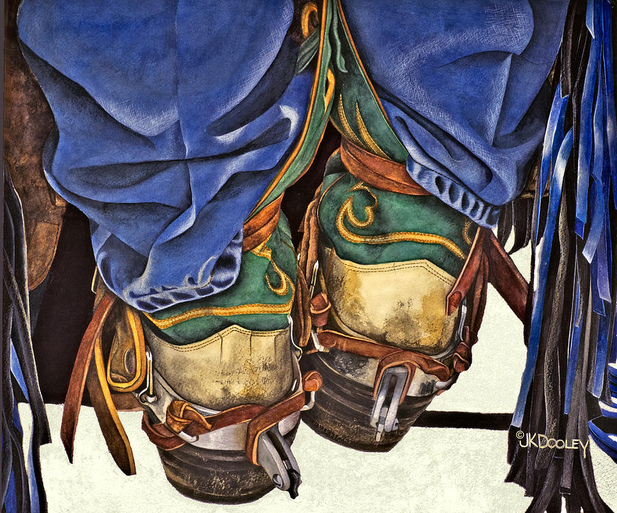 Boot Painting - Boot Scoot by JK Dooley