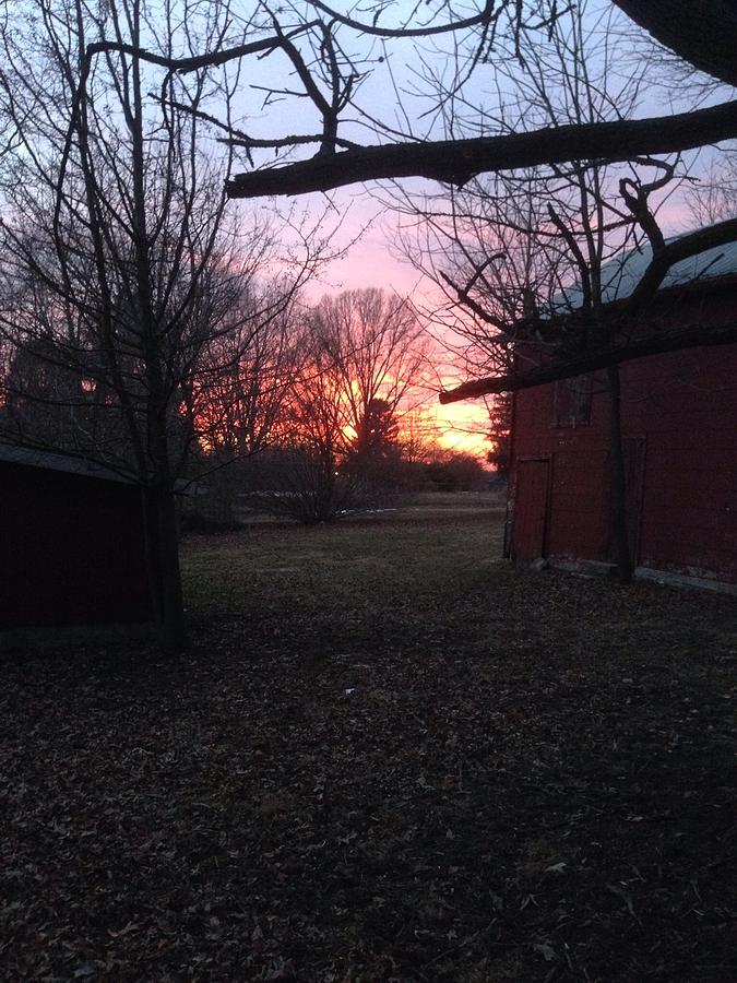 Booth Farm Sunset Photograph by Anthony Trillo