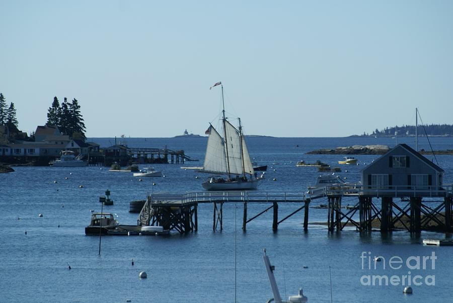 Boothbay Harbor Maine. Photograph by New England Photography