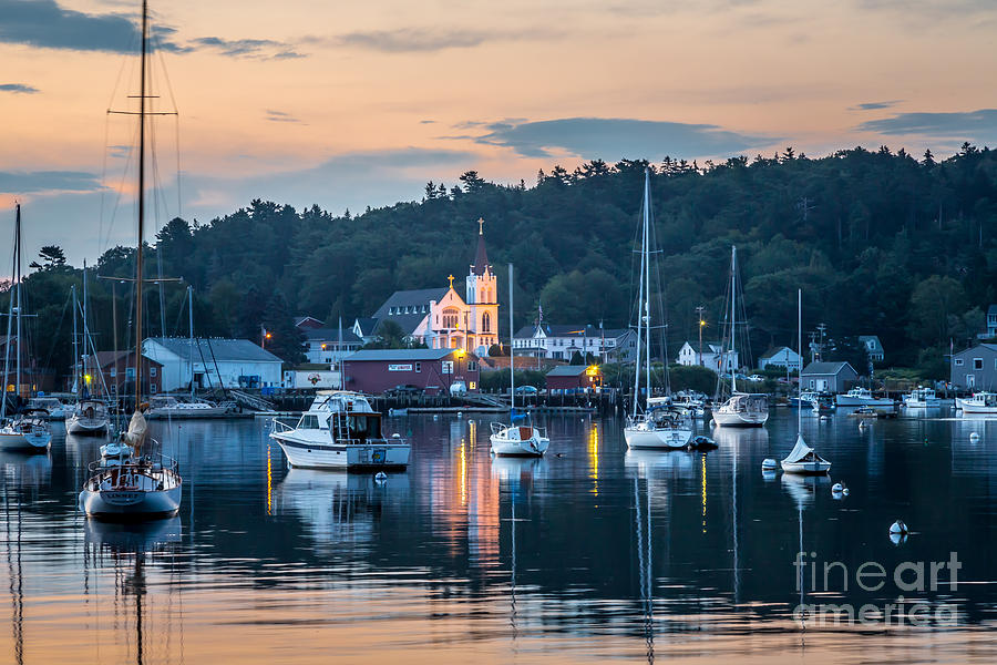 Boothbay Harbor Morning Photograph by Susan Cole Kelly