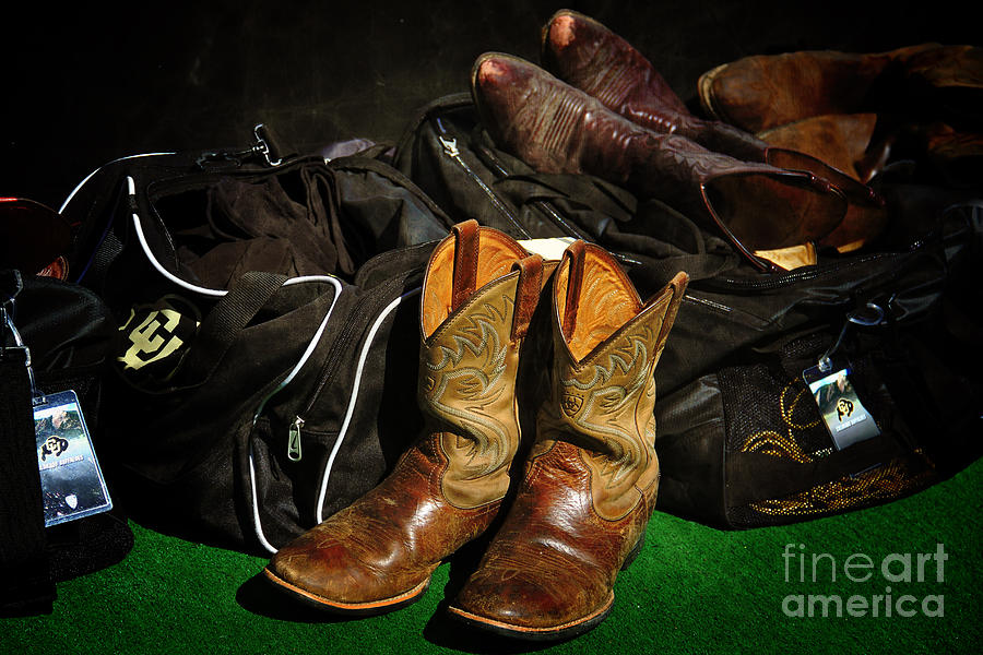 Boots and Bags Photograph by Bob Hislop