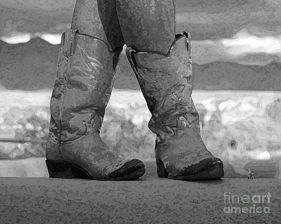 Boots Made for Walking Photograph by Betty McDonald - Pixels