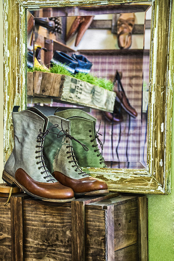 Boots with great colors Photograph by Paulo Goncalves