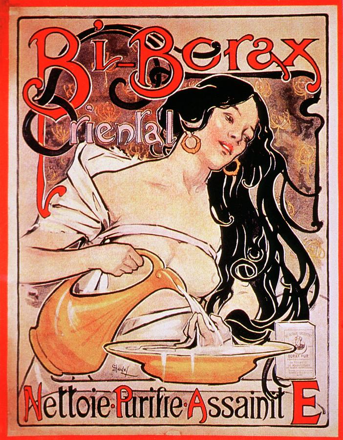 Borax Detergent Advert Photograph by Science Photo Library Borax Detergent Advert Photograph by Science Photo Library