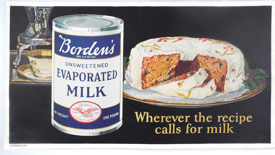 Bordens Evaporated Milk Digital Art by Woodson Savage