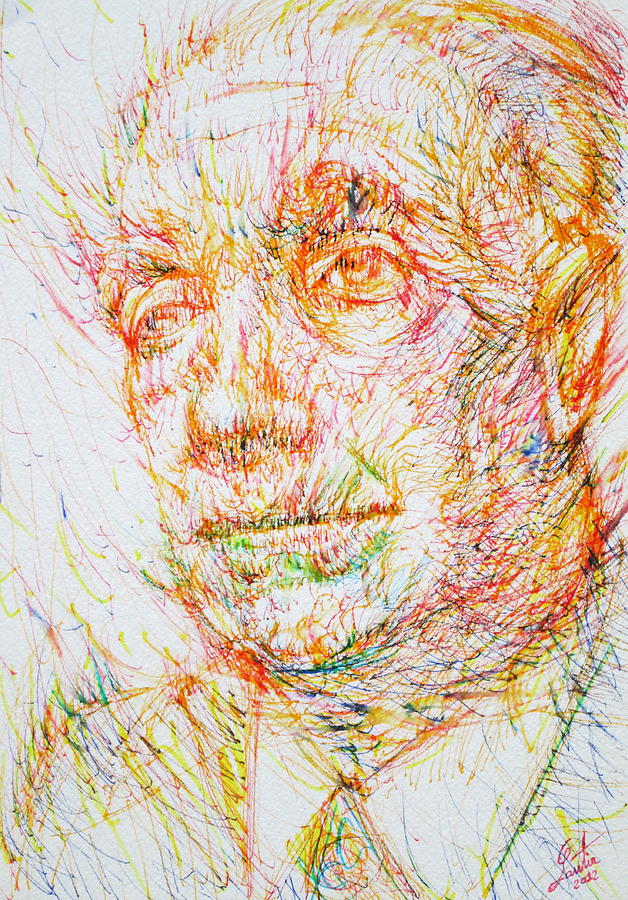 Borges Painting - Borges by Fabrizio Cassetta