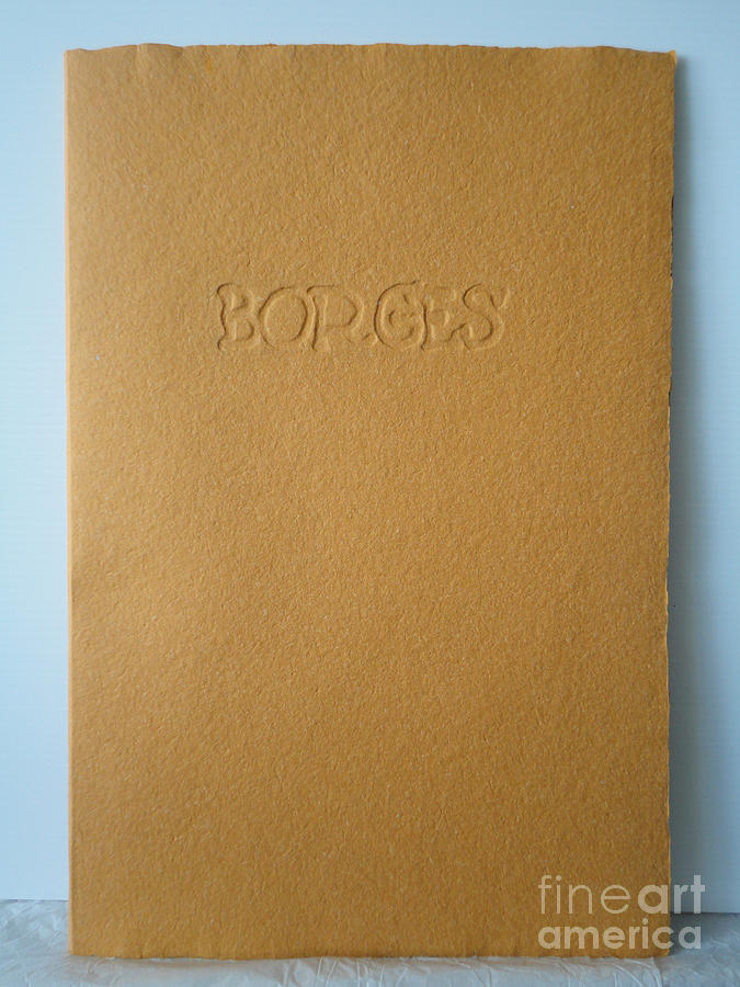 Borges Front Cover Painting by Alessandra Di Noto Borges Front Cover Painting by Alessandra Di Noto