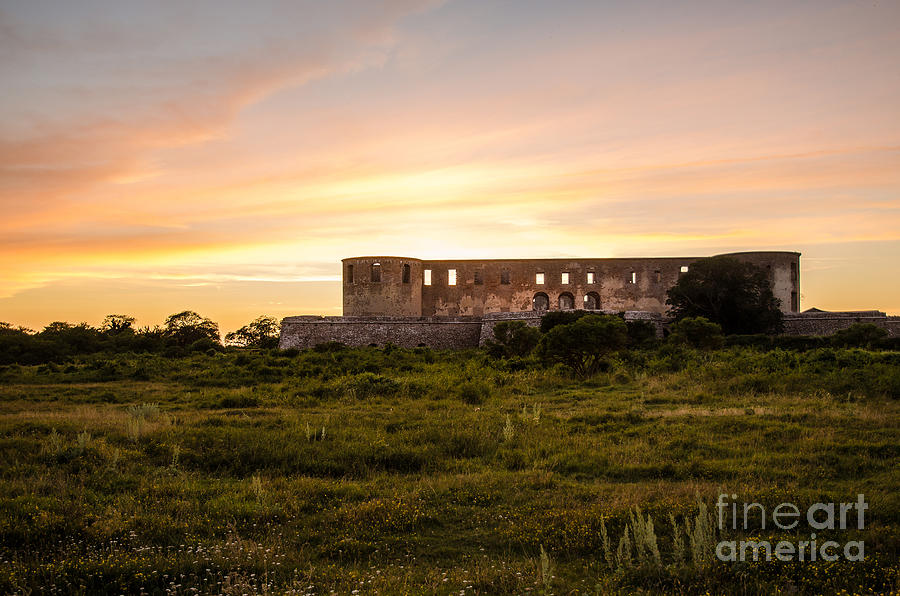 Architecture Photograph - Borgholm Castle in Sweden by Kennerth and Birgitta Kullman