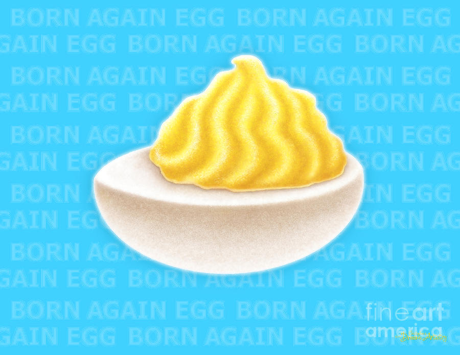 Born Again Egg Digital Art by Cristophers Dream Artistry