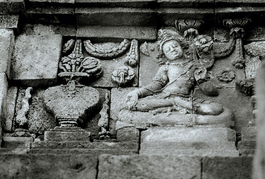 Borobudur Apsara Beauty Photograph by Shaun Higson