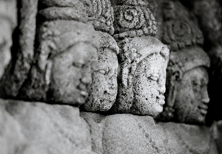 Meditation At Borobudur Photograph by Shaun Higson