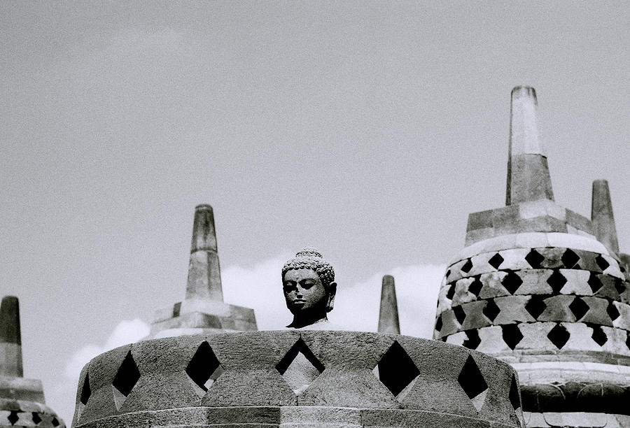 Inspirational Borobudur Purity Photograph by Shaun Higson