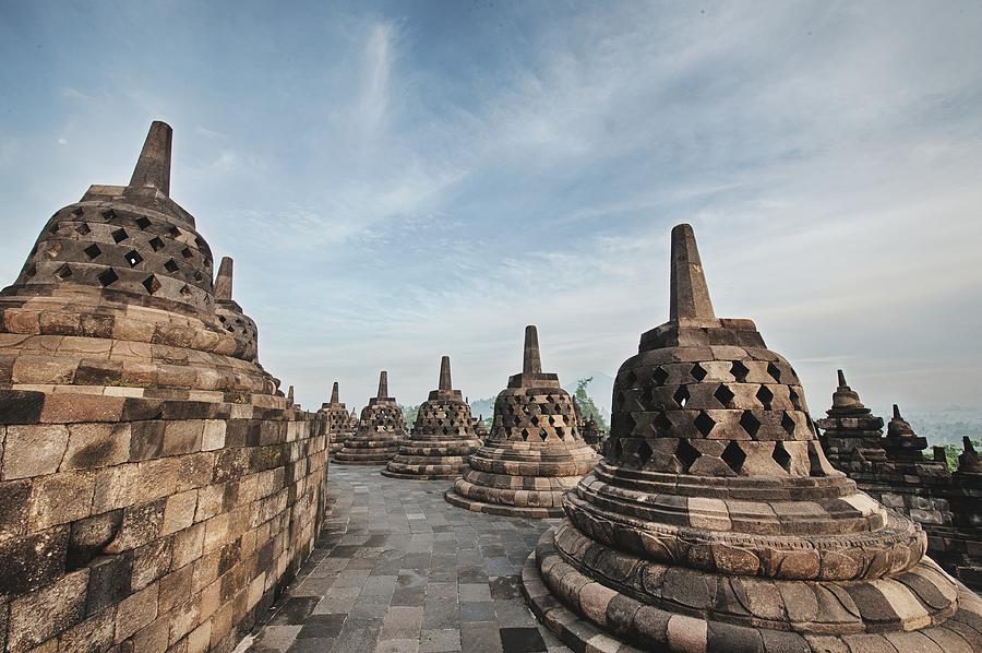 Borobudur Temple Complex Photograph by Carlina Teteris