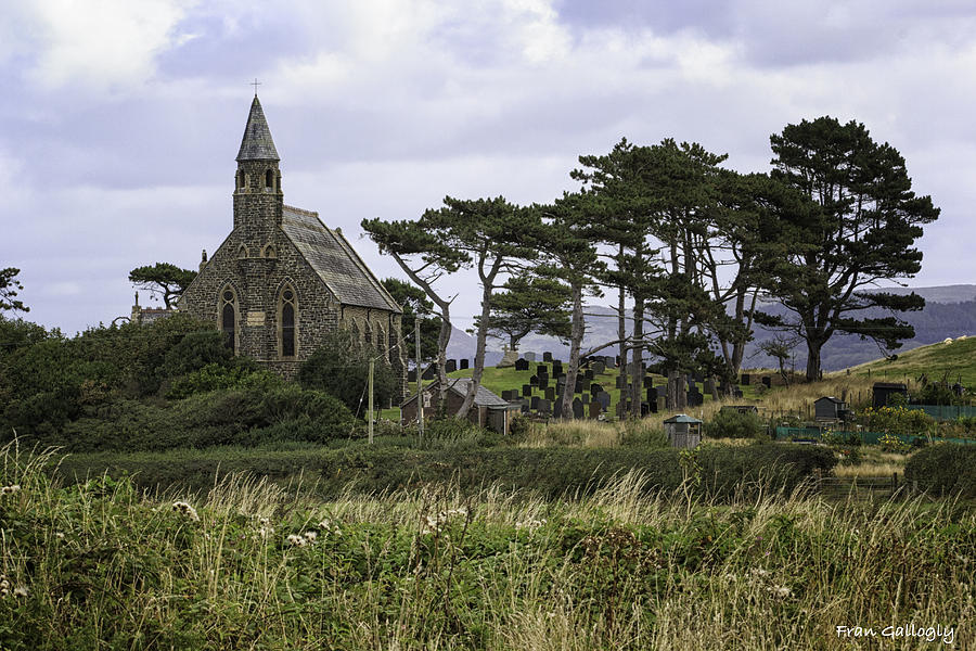 Borth Church Photograph by Fran Gallogly