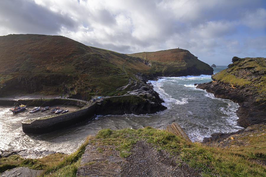 Boscastle  harbour North Cornwall Photograph by Chris Smith