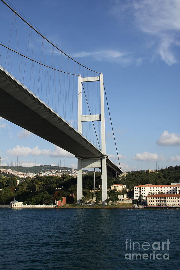 Bosphorus Bridge Istanbul #1 Photograph by Christiane Schulze Art And Photography