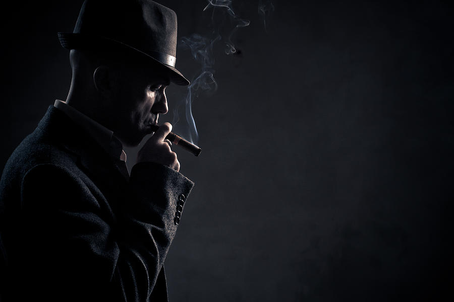 Boss smoking, gangster Photograph by Paolomartinezphotography