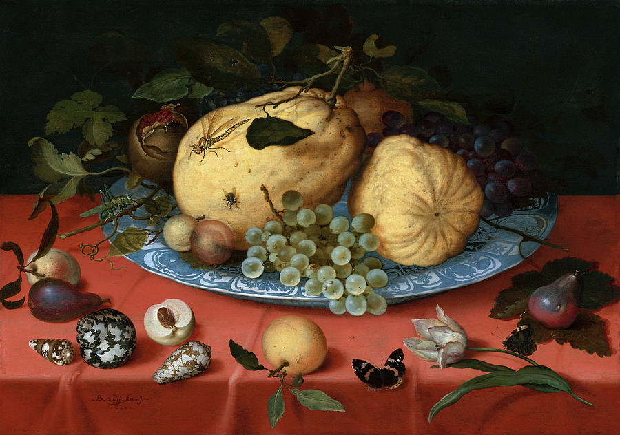 Bosschaert Fruit, C1620 Painting by Granger Bosschaert Fruit, C1620 Painting by Granger