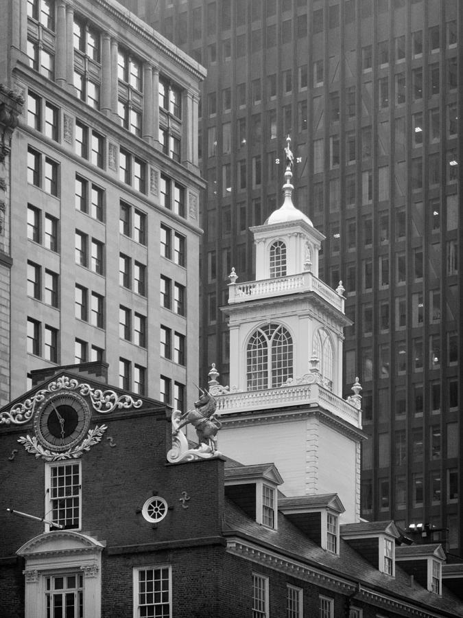 Boston - Old State House Photograph by Alexander Voss