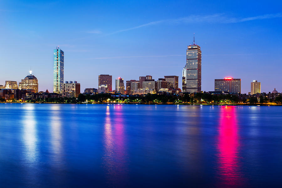 Boston Photograph - Boston Blues by Christopher Villandry