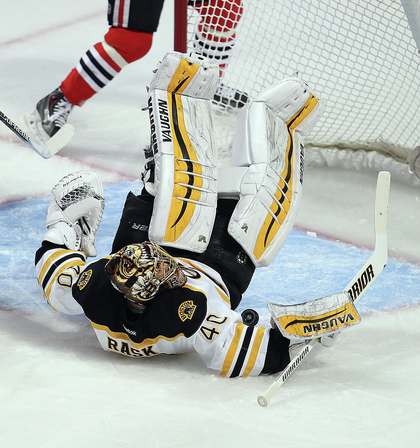 Tuukka Rask Photograph - Boston Bruins V Chicago Blackhawks by Jonathan Daniel