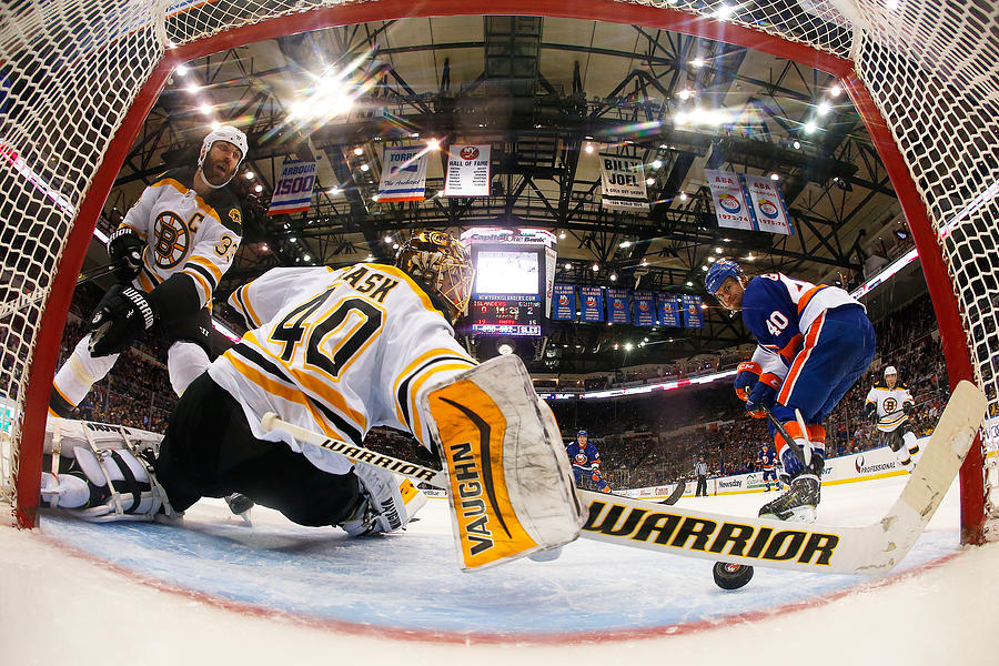 Boston Bruins V New York Islanders Photograph by Mike Stobe