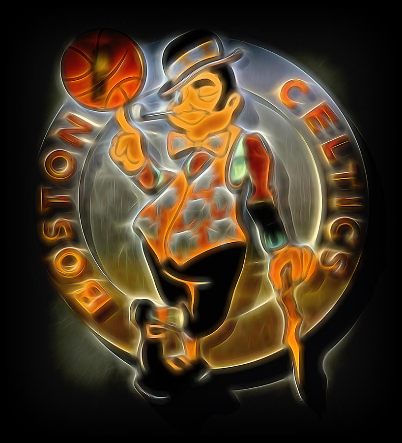 Boston Celtics Logo Photograph by Stephen Stookey