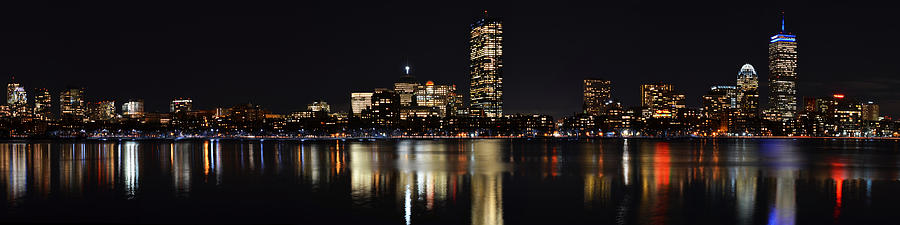 Boston Charles River Panorama Photograph by Toby McGuire