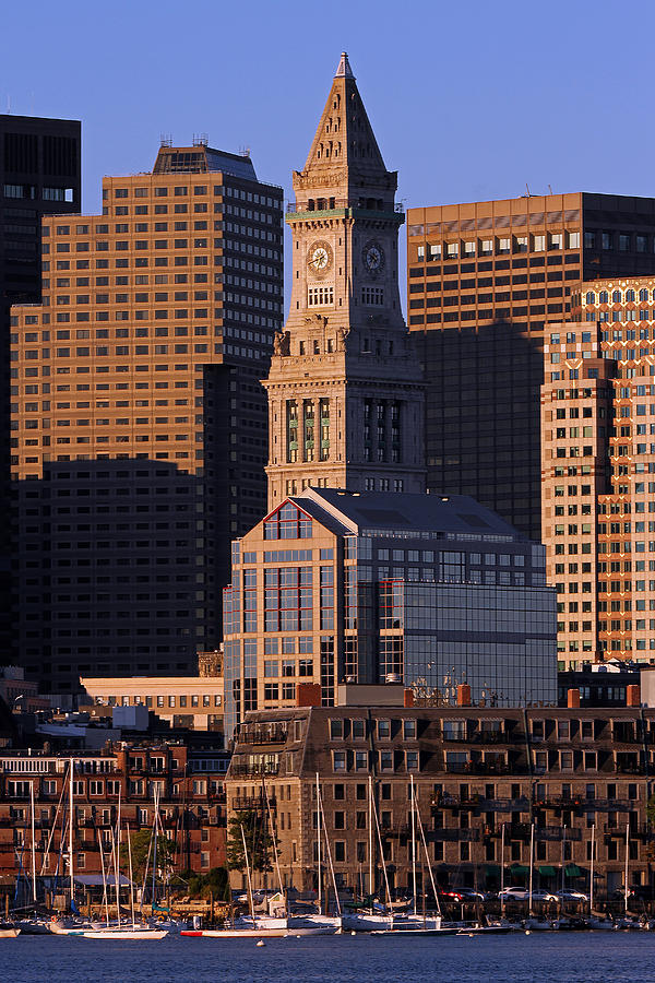 Boston Clock Tower Photograph by Juergen Roth