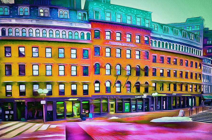 Boston Colors 1 Digital Art by Yury Malkov