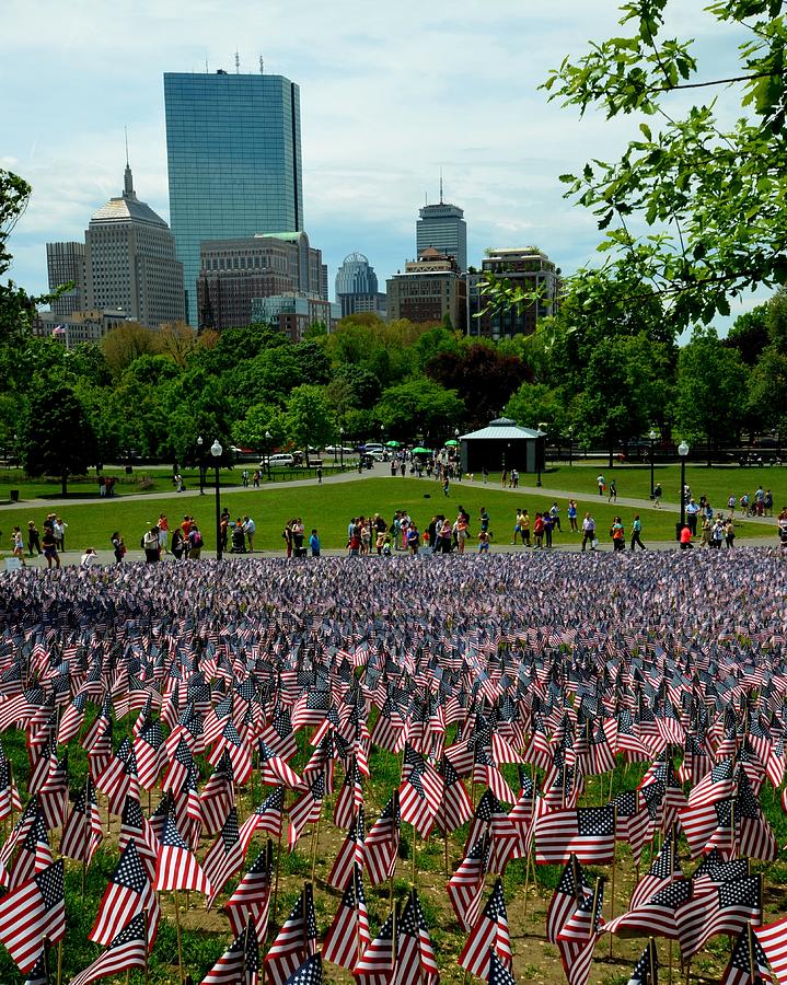 Boston Common Memorial Day Photograph by Toby McGuire