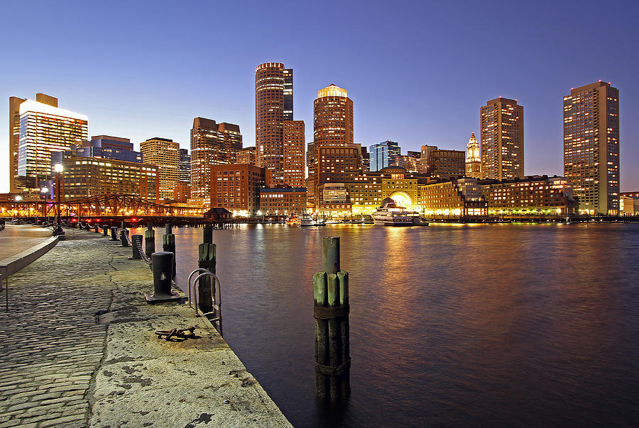 Boston Fan Pier and Financial District Photograph by Juergen Roth Boston Fan Pier and Financial District Photograph by Juergen Roth