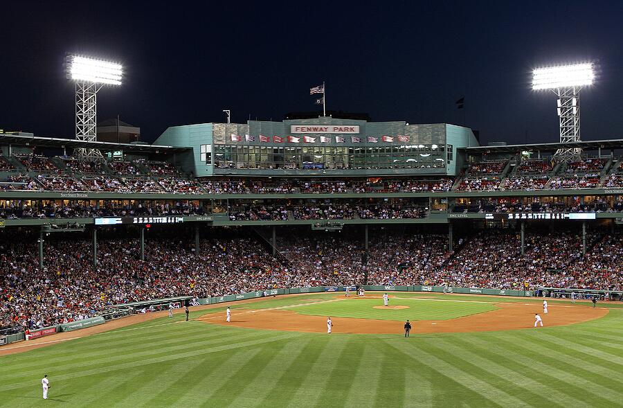 Boston Fenway Park Baseball Photograph by Juergen Roth
