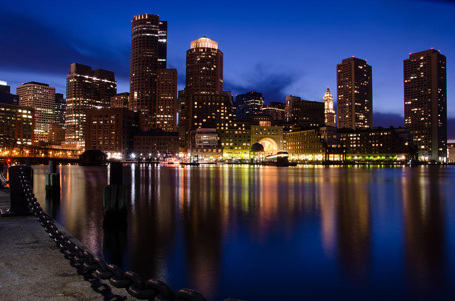 Boston from Fan Pier Photograph by Wendy Murrin | Fine Art America