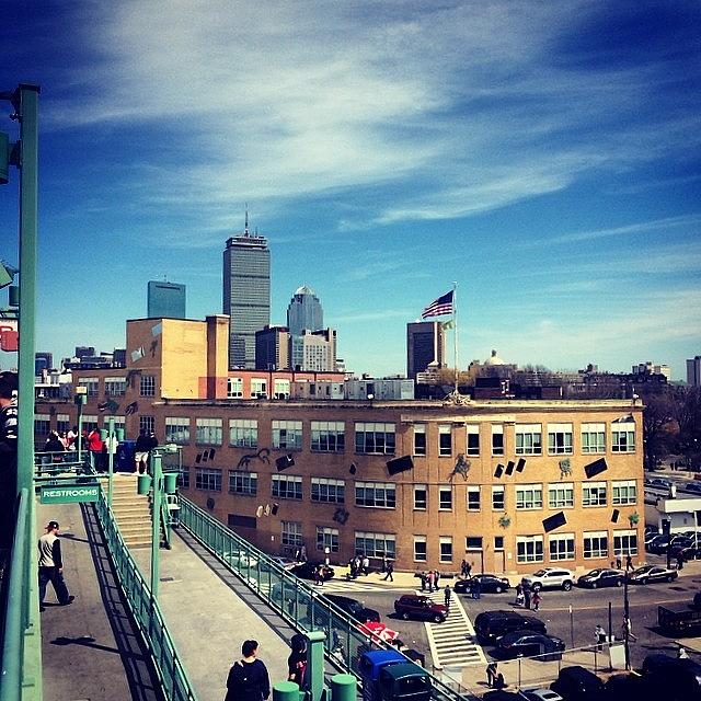 Boston Photograph - #boston From #fenway by Shawn Hope