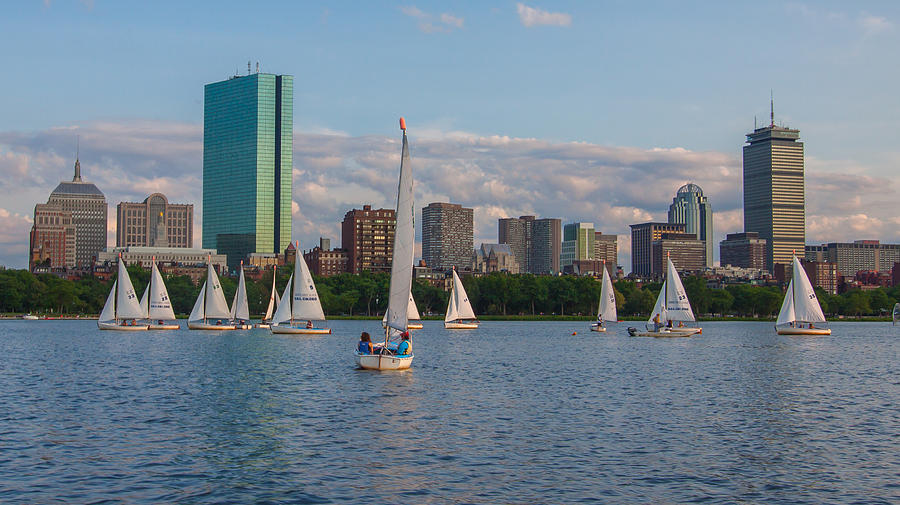 Boston from the Charles Photograph by Brian MacLean