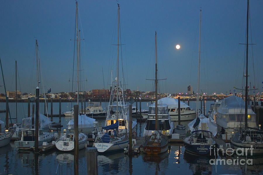 Boston Harbor Photograph by Amazing Jules