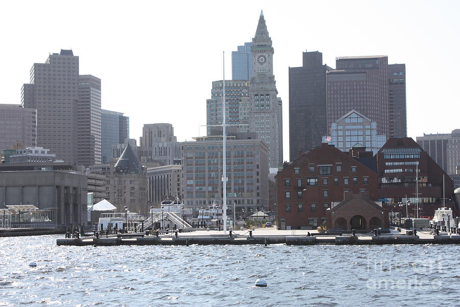 Boston Harbor Photograph by John Telfer