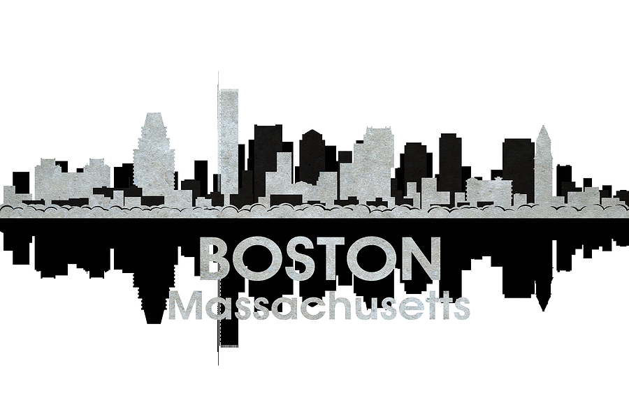 Boston MA 4 Mixed Media by Angelina Tamez