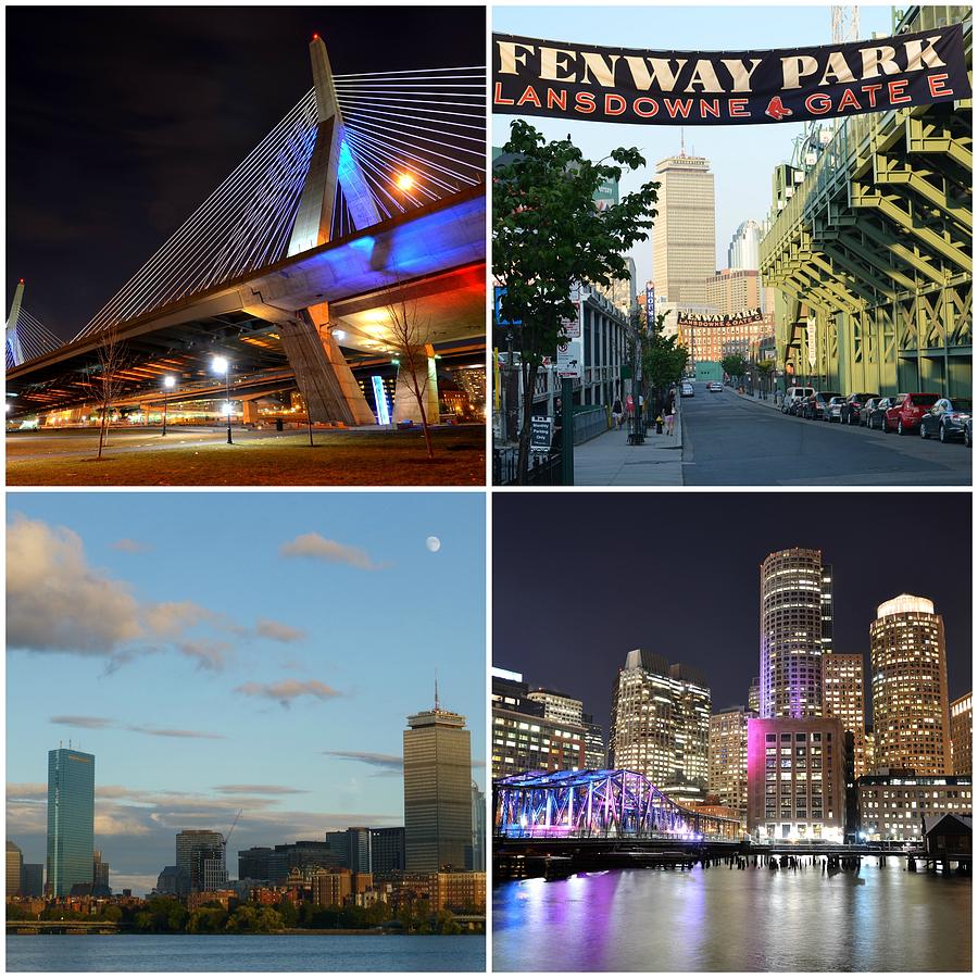 Boston MA Collage Photograph by Toby McGuire