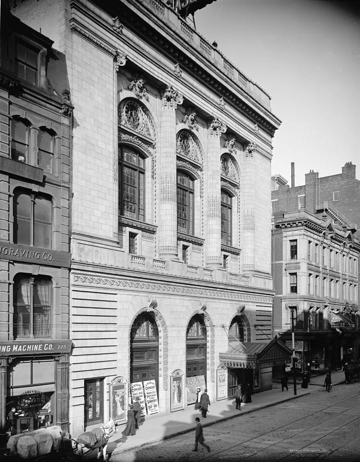 Boston Majestic Theater Photograph by Granger - Pixels