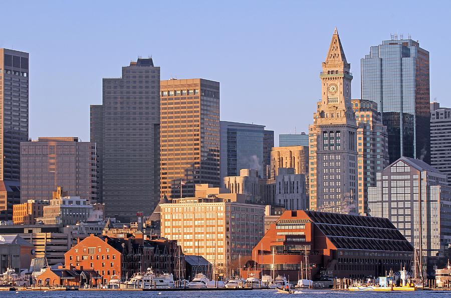 Boston Marriott Long Wharf Photograph by Juergen Roth