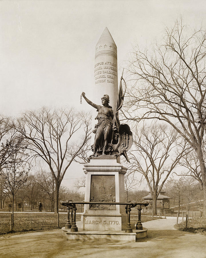 Boston Massacre Monument - Boston Common Photograph by Joann Vitali