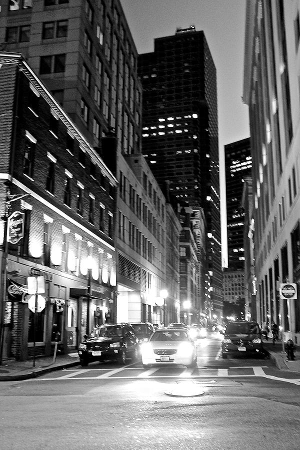 Boston Night Photograph by Amazing Jules