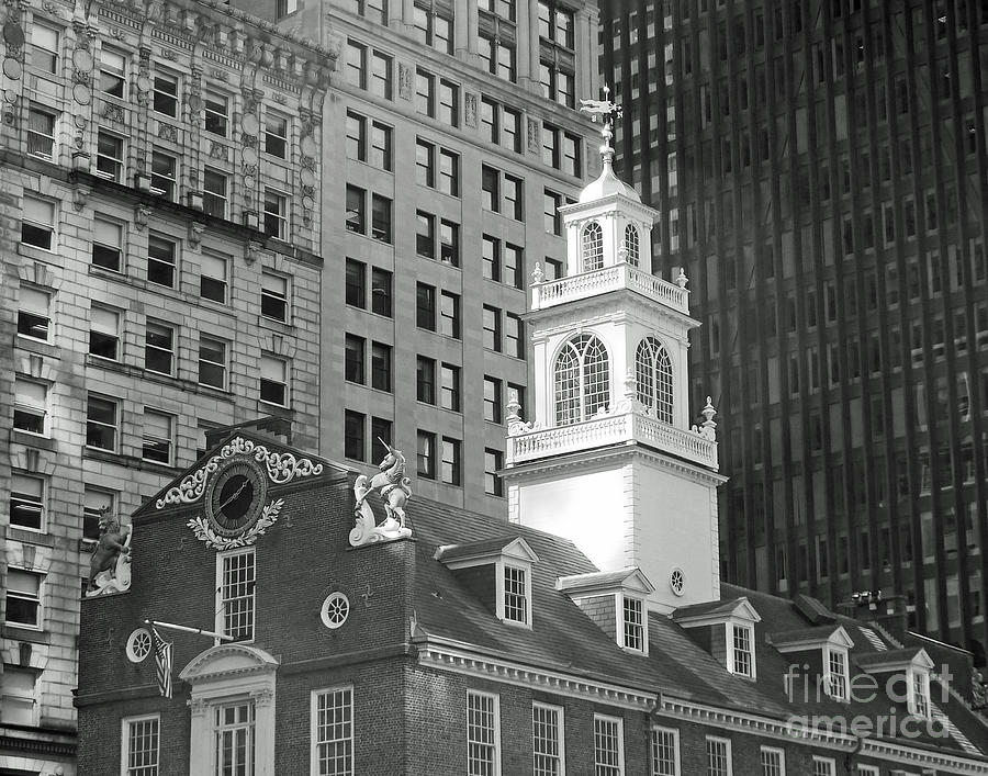 Boston Old State House Photograph by Cheryl Del Toro
