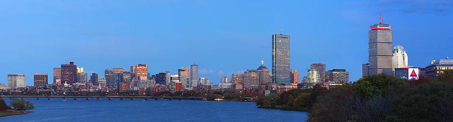 Boston Panorama Photograph by Juergen Roth