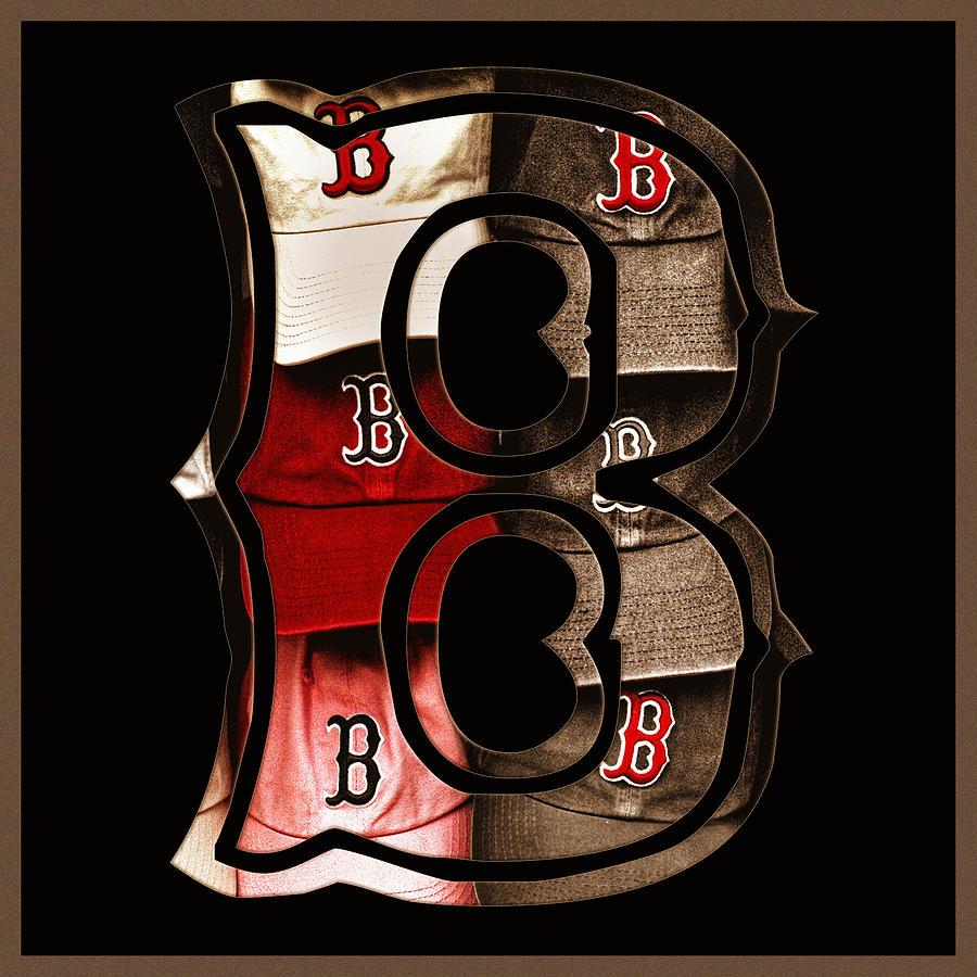 Boston Red Sox B Logo Canvas Print / Canvas Art by Joann Vitali