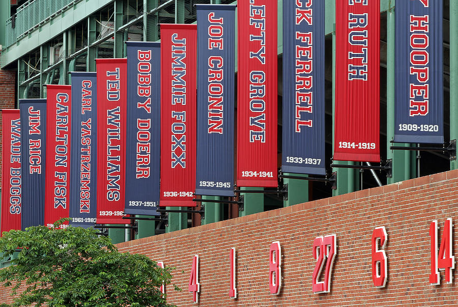 red sox retired numbers fenway